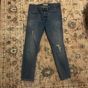 Madewell Light Wash Blue Denim Jeans
